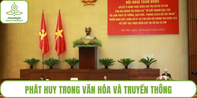 Phát huy trong văn hóa và truyền thông
